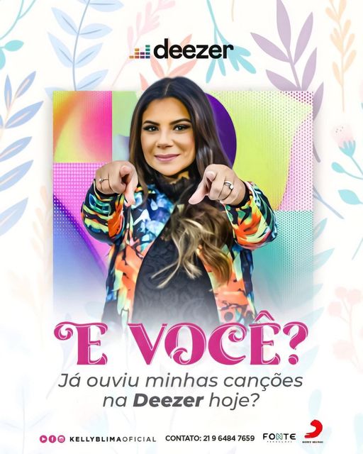 Canções de Kelly Blima além de ser sucesso na Rádio Sem Limites é também nas Plataformas Digitais